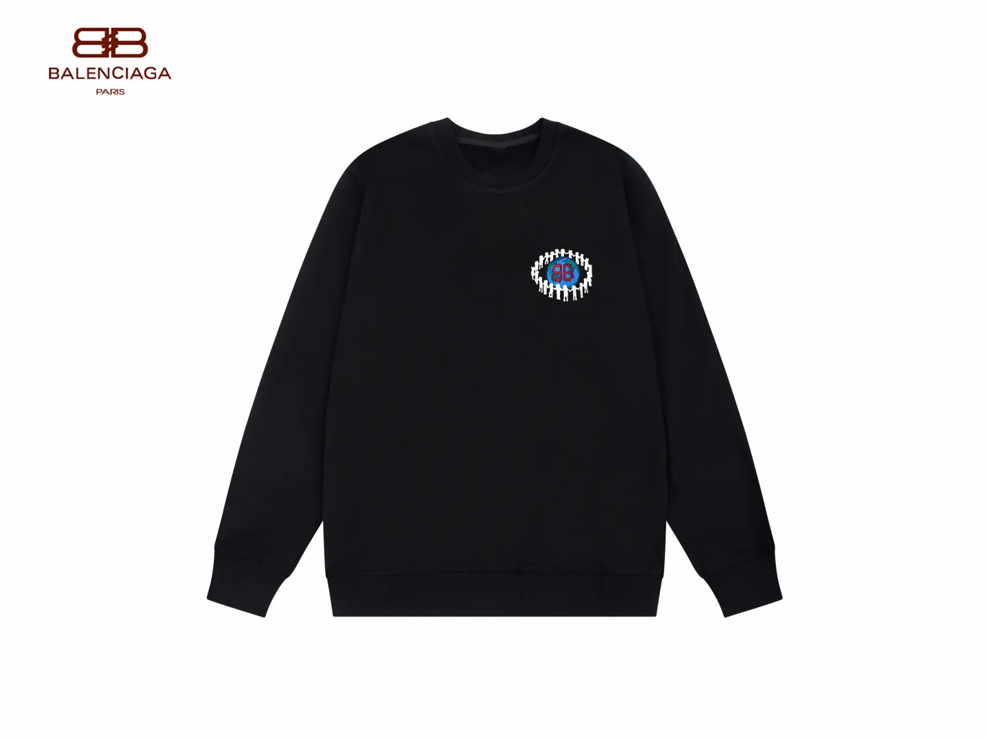【BALENCIAGA 公式旗艦店】バレンシアガ 丸首の衛衣 スウェット ご好評に付き再入荷！