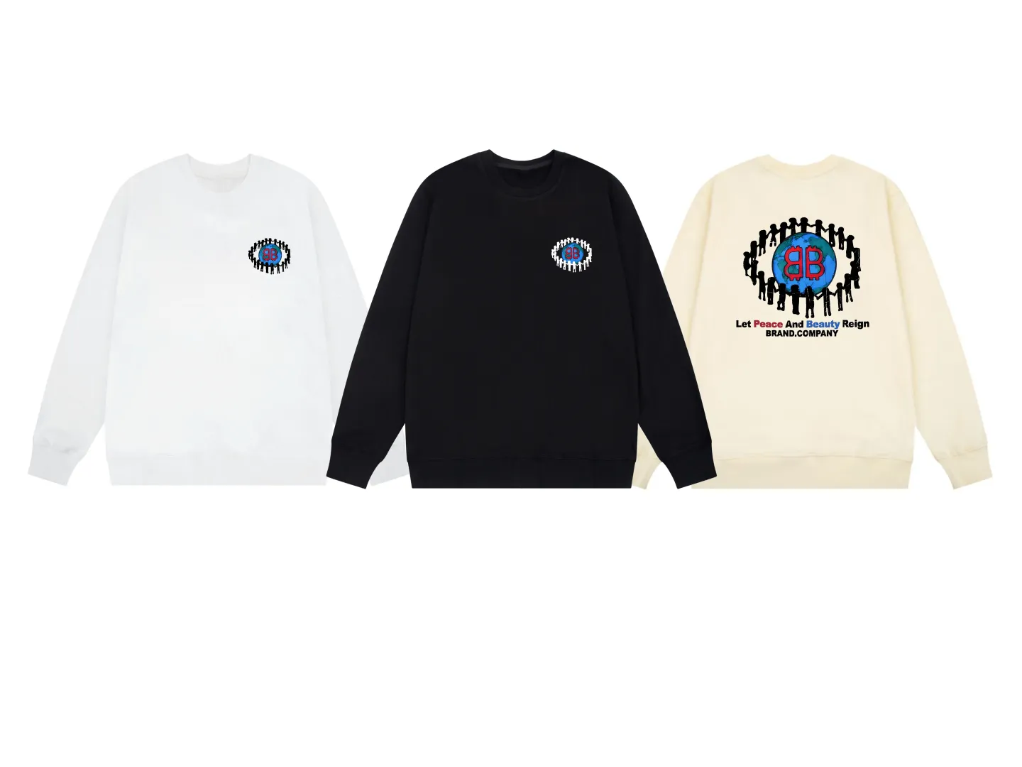 【BALENCIAGA 公式旗艦店】バレンシアガ 丸首の衛衣 スウェット ご好評に付き再入荷！