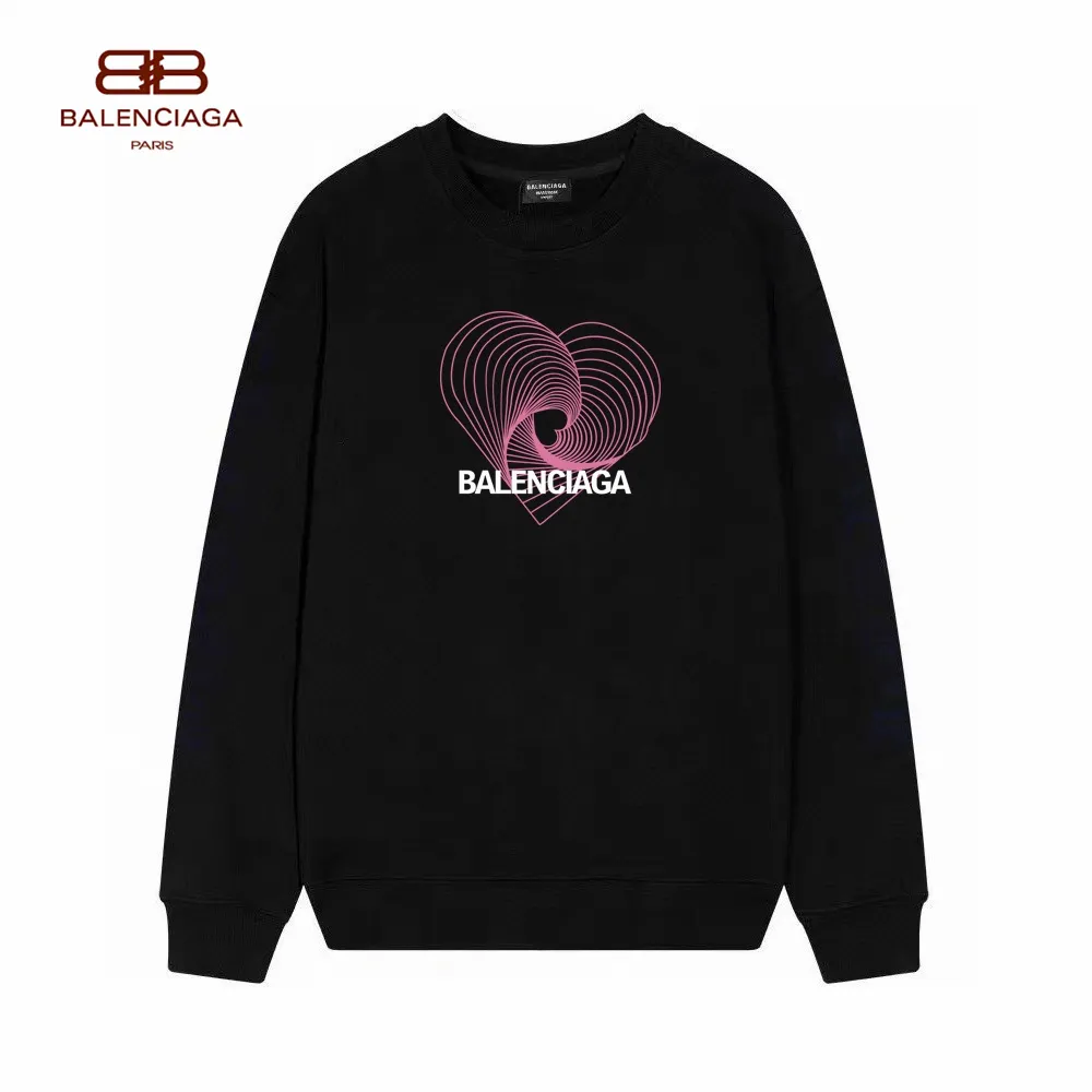 【BALENCIAGA 公式旗艦店】バレンシアガ 丸首の衛衣 スウェット ご好評に付き再入荷！