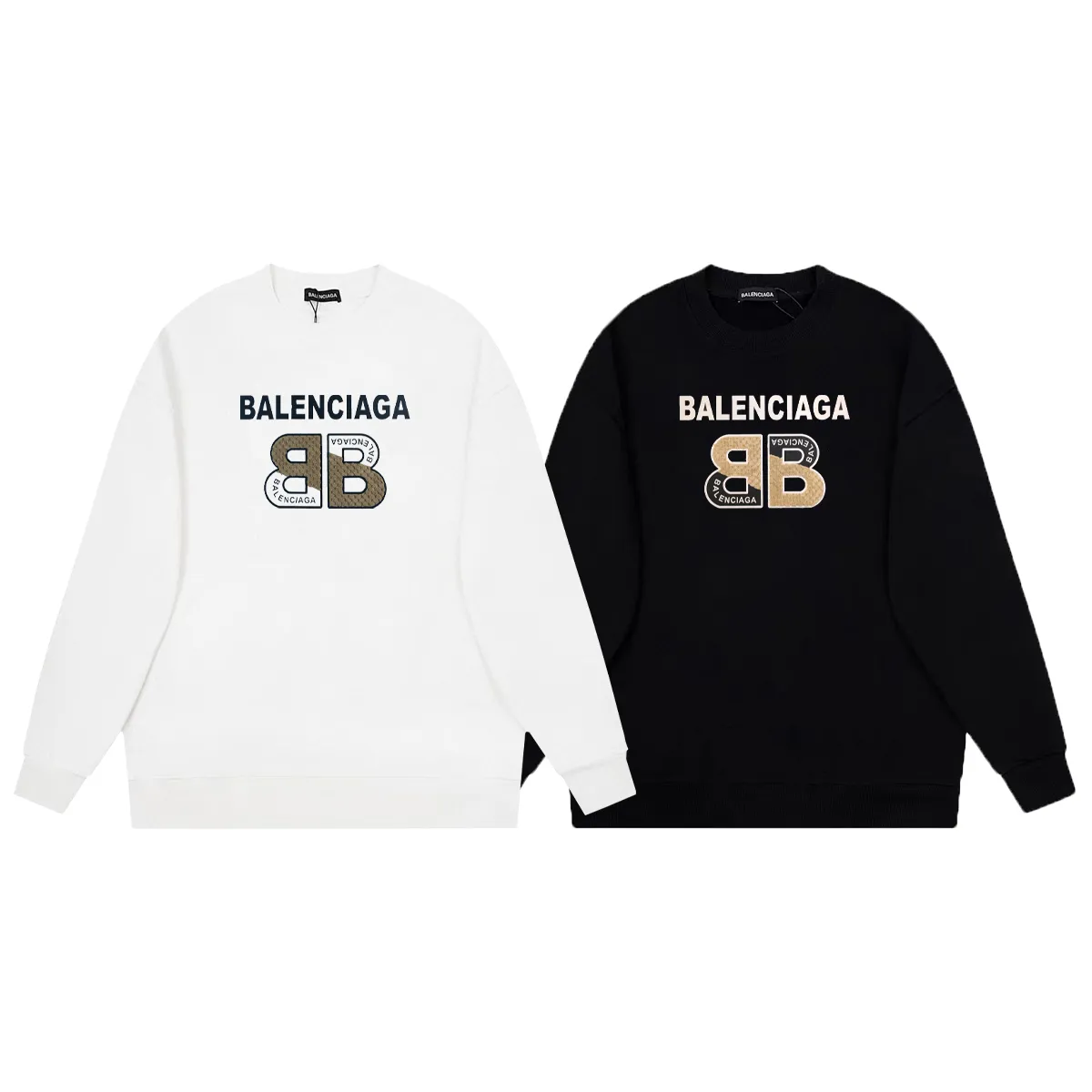 【BALENCIAGA 公式旗艦店】バレンシアガ 丸首の衛衣 スウェット ご好評に付き再入荷！