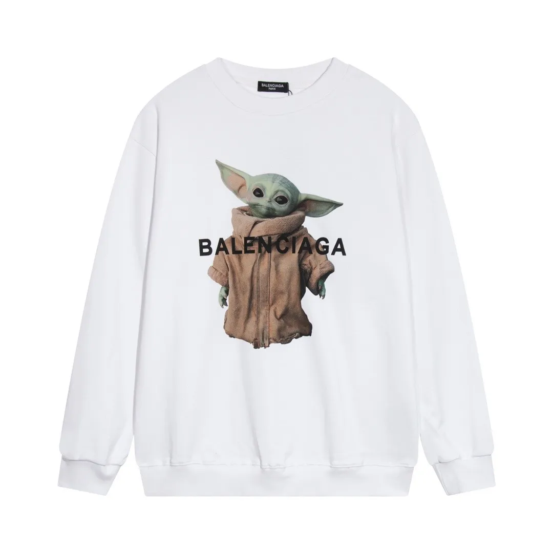 【BALENCIAGA 公式旗艦店】バレンシアガ 丸首の衛衣 スウェット ご好評に付き再入荷！