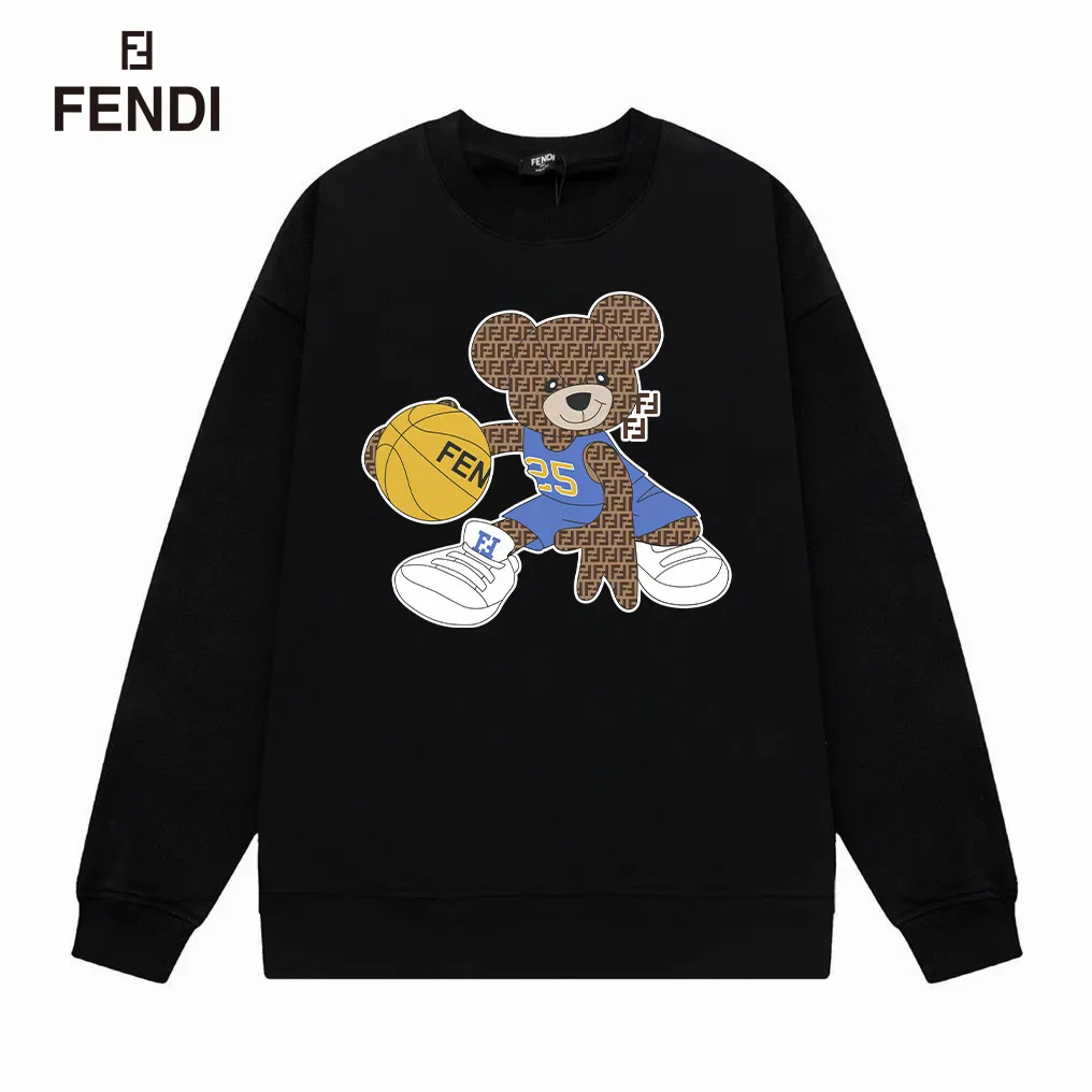 【FENDI 公式旗艦店】フェンディ  丸首の衛衣 スウェットご好評に付き再入荷！250110