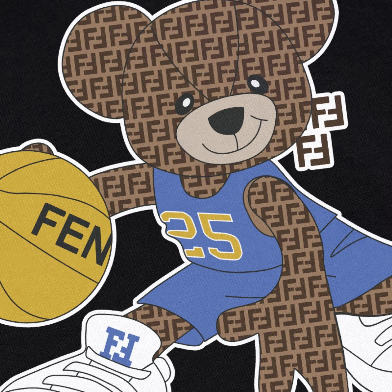 【FENDI 公式旗艦店】フェンディ  丸首の衛衣 スウェットご好評に付き再入荷！250110