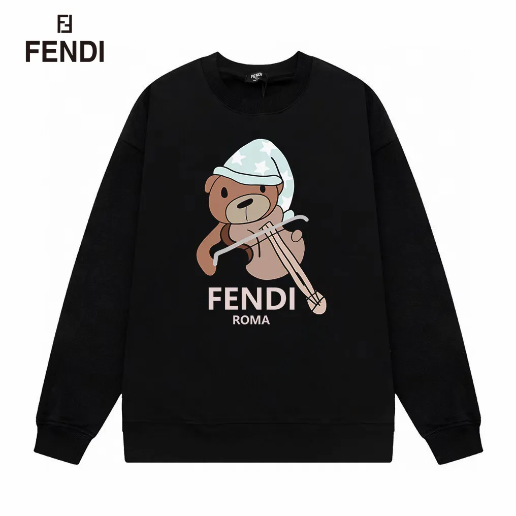 【FENDI 公式旗艦店】フェンディ  丸首の衛衣 スウェットご好評に付き再入荷！250110