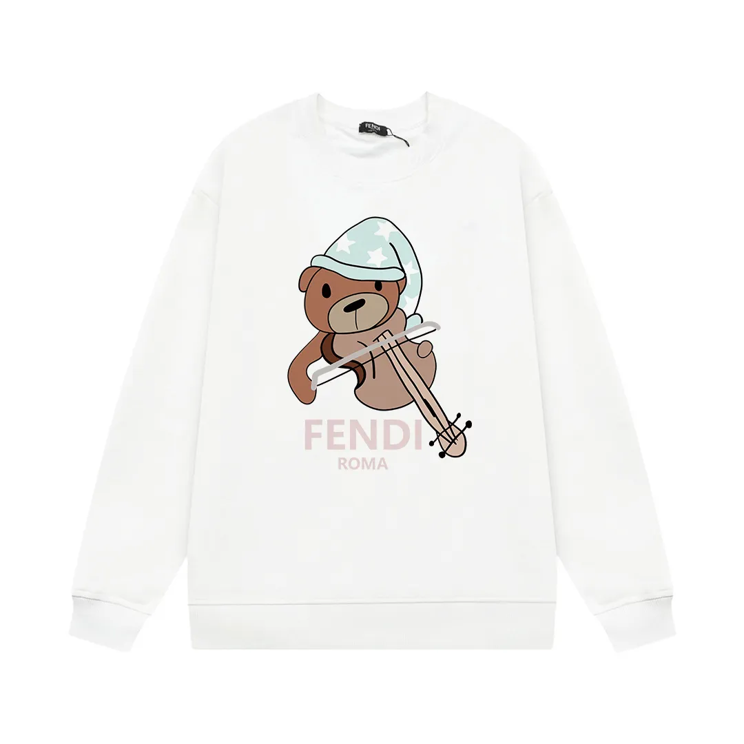 【FENDI 公式旗艦店】フェンディ  丸首の衛衣 スウェットご好評に付き再入荷！250110
