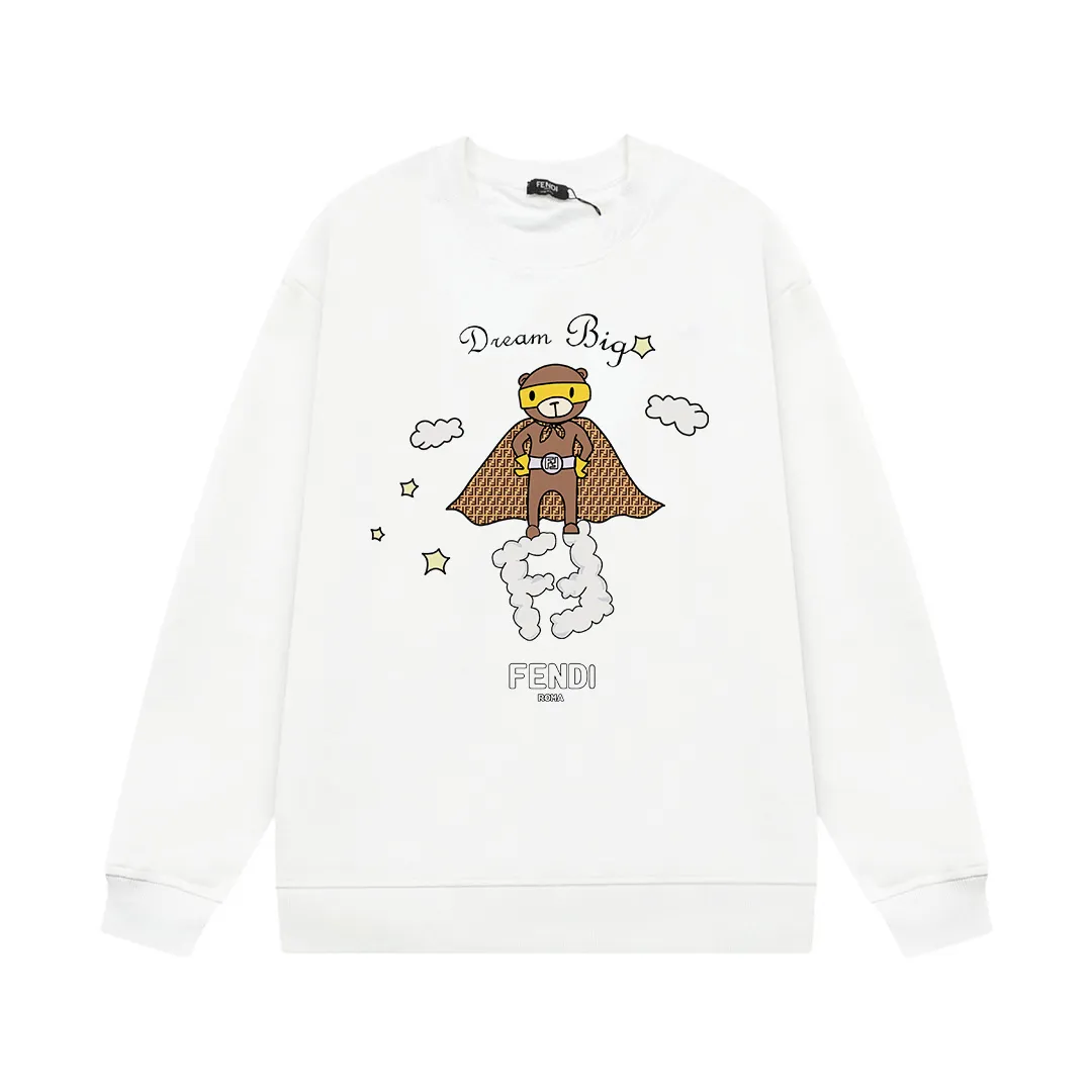 【FENDI 公式旗艦店】フェンディ  丸首の衛衣 スウェットご好評に付き再入荷！250110