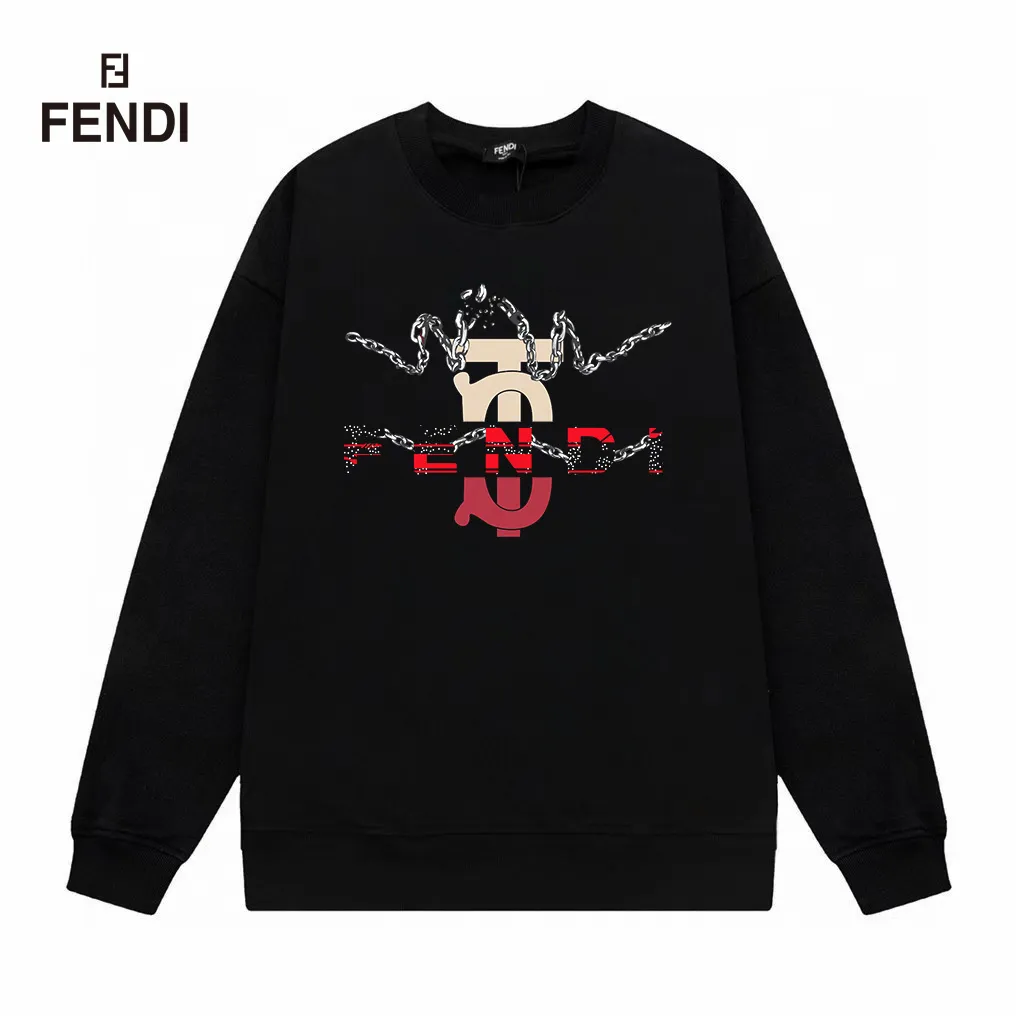 【FENDI  公式旗艦店】フェンディ丸首の衛衣 スウェット ご好評に付き再入荷！241211