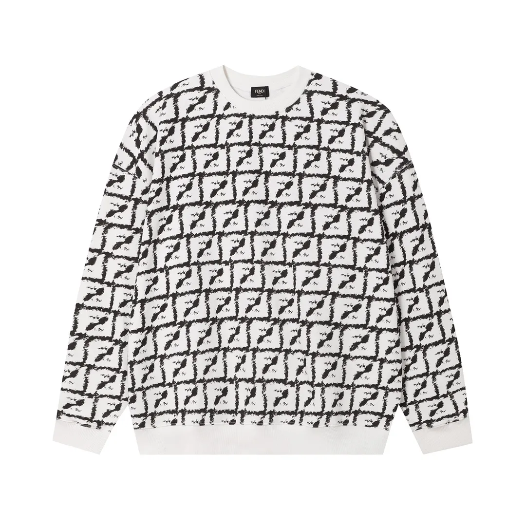 【FENDI  公式旗艦店】フェンディ  丸首の衛衣 スウェット ご好評に付き再入荷  240925
