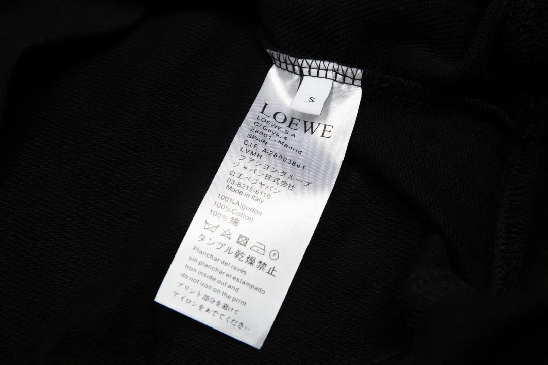 【LOEWE 公式旗艦店】ロエベ 丸首の衛衣 スウェット ご好評に付き再入荷 240925