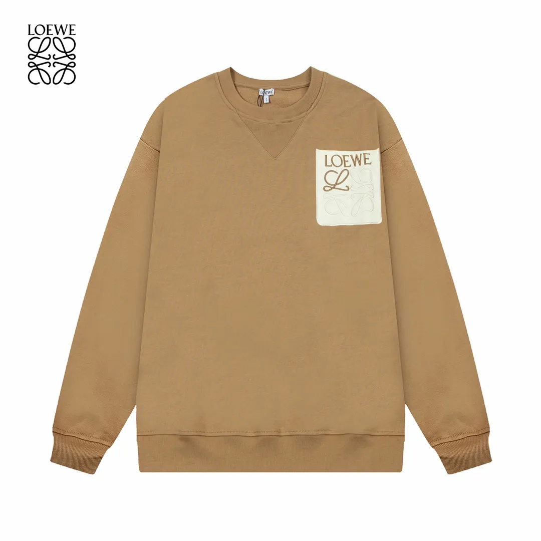 【LOEWE 公式旗艦店】ロエベ 丸首の衛衣 スウェット ご好評に付き再入荷 240925