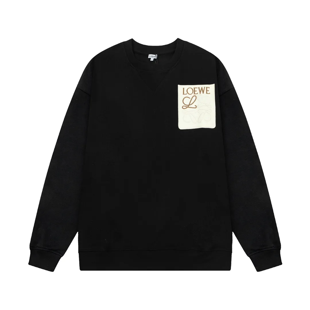 【LOEWE 公式旗艦店】ロエベ 丸首の衛衣 スウェット ご好評に付き再入荷 240925