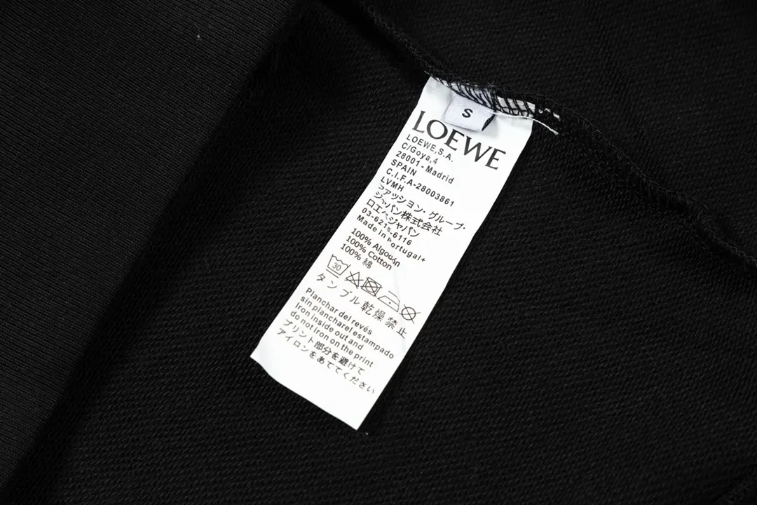 【LOEWE 公式旗艦店】ロエベ  丸首の衛衣 スウェット ご好評に付き再入荷 240925