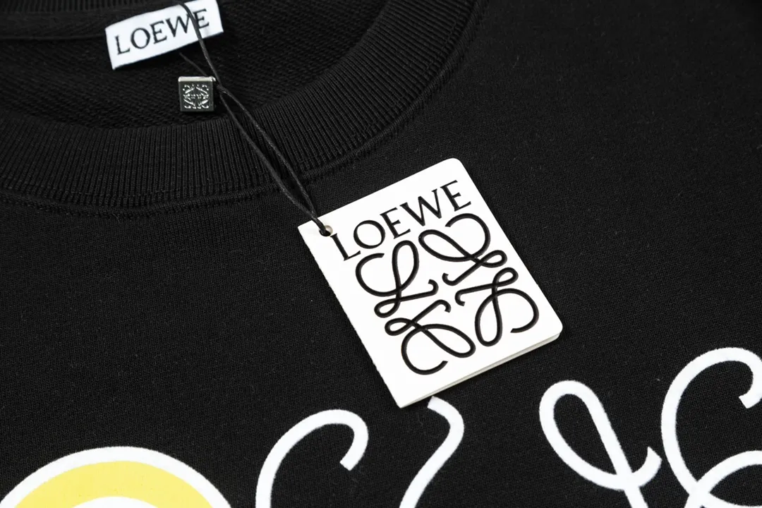【LOEWE 公式旗艦店】ロエベ  丸首の衛衣 スウェット ご好評に付き再入荷 240925