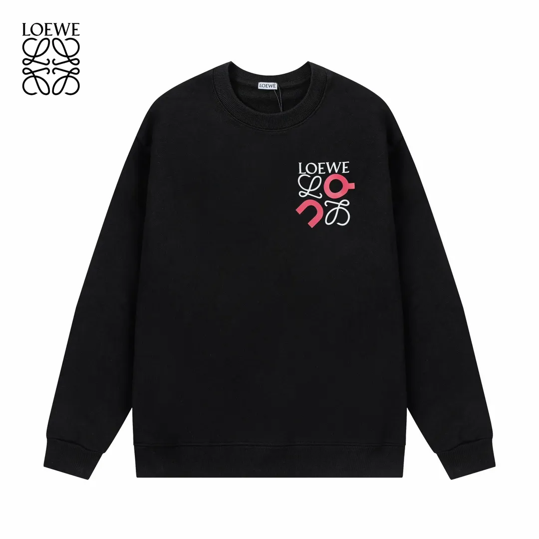 【LOEWE 公式旗艦店】ロエベ  丸首の衛衣  スウェットご好評に付き再入荷 240817