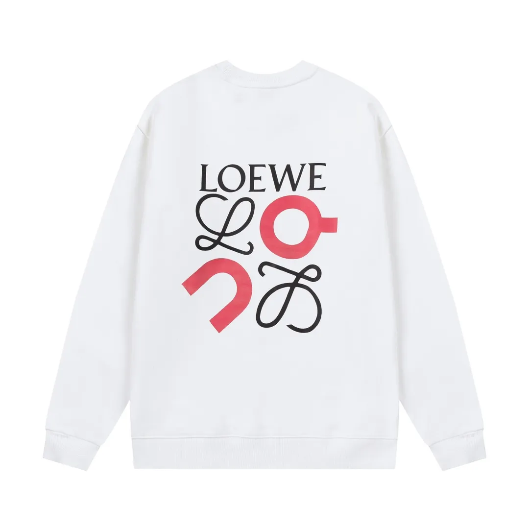 【LOEWE 公式旗艦店】ロエベ  丸首の衛衣  スウェットご好評に付き再入荷 240817