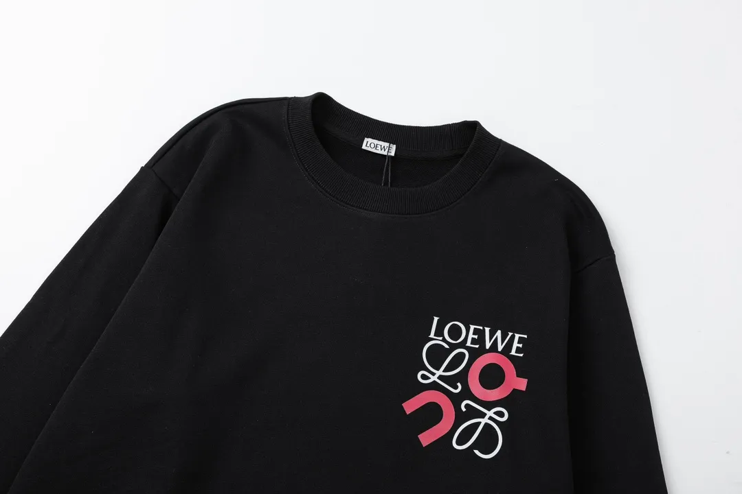 【LOEWE 公式旗艦店】ロエベ  丸首の衛衣  スウェットご好評に付き再入荷 240817