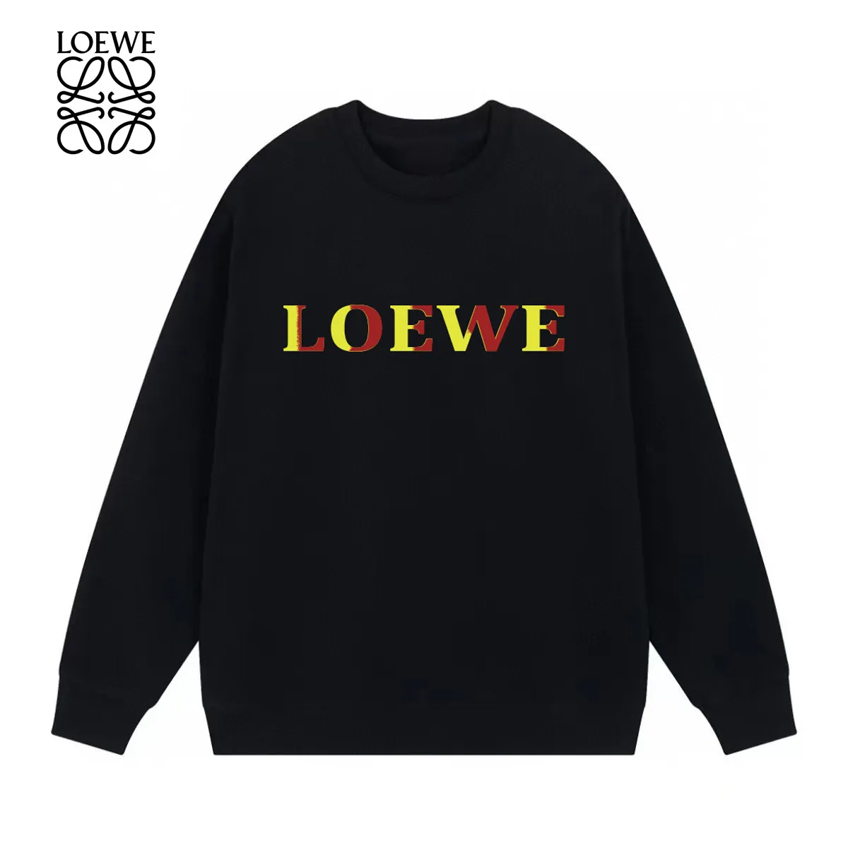 【LOEWE 公式旗艦店】ロエベ  丸首の衛衣  スウェットご好評に付き再入荷！