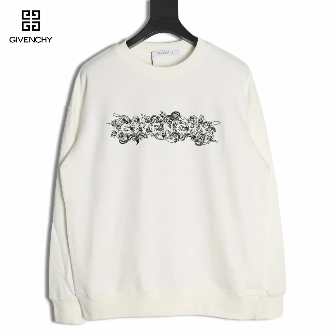 【GIVENCHY  公式旗艦店】ジバンシー 丸首の衛衣 スウェットご好評に付き再入荷！241122