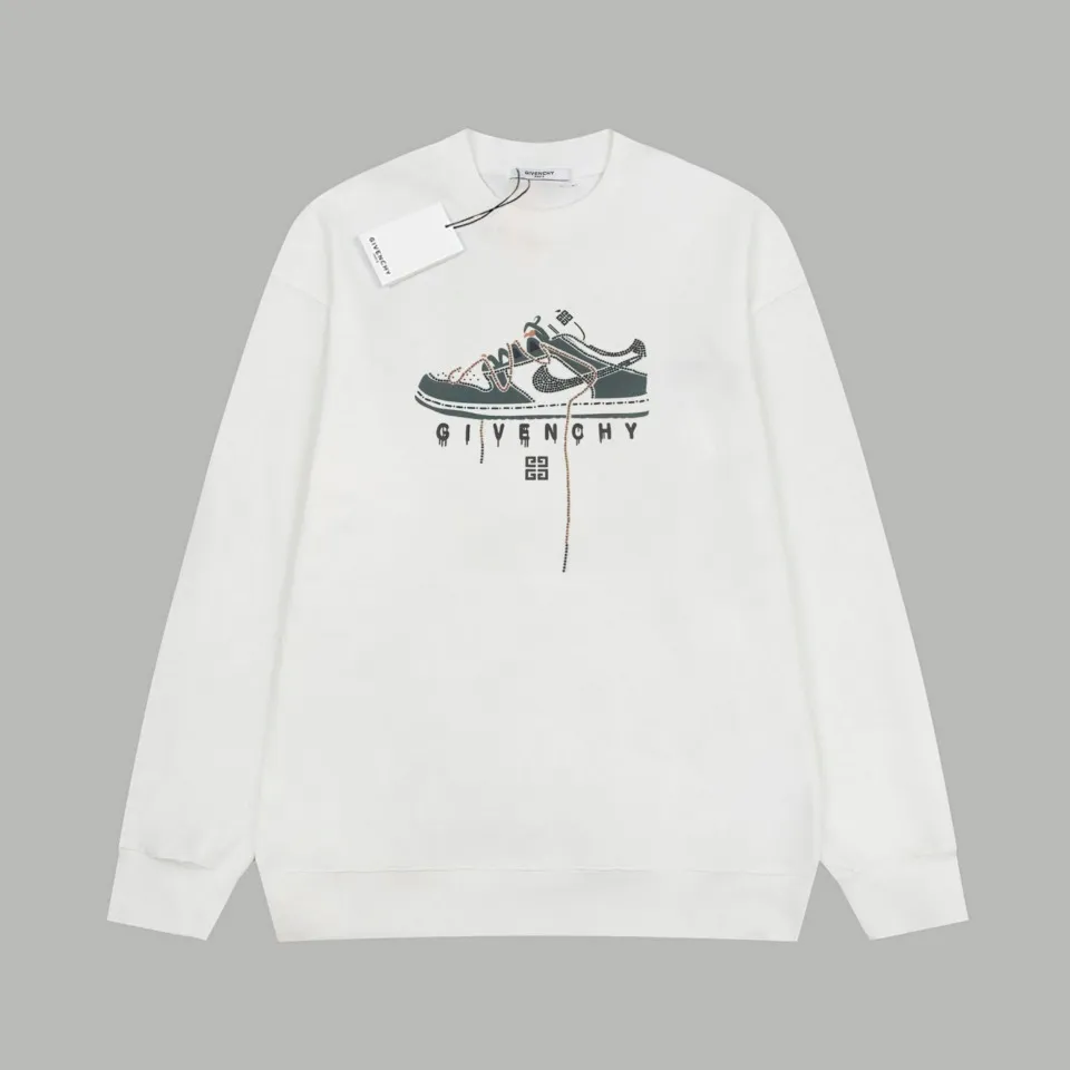 【GIVENCHY 公式旗艦店】ジバンシー 丸首の衛衣 スウェットご好評に付き再入荷   241114