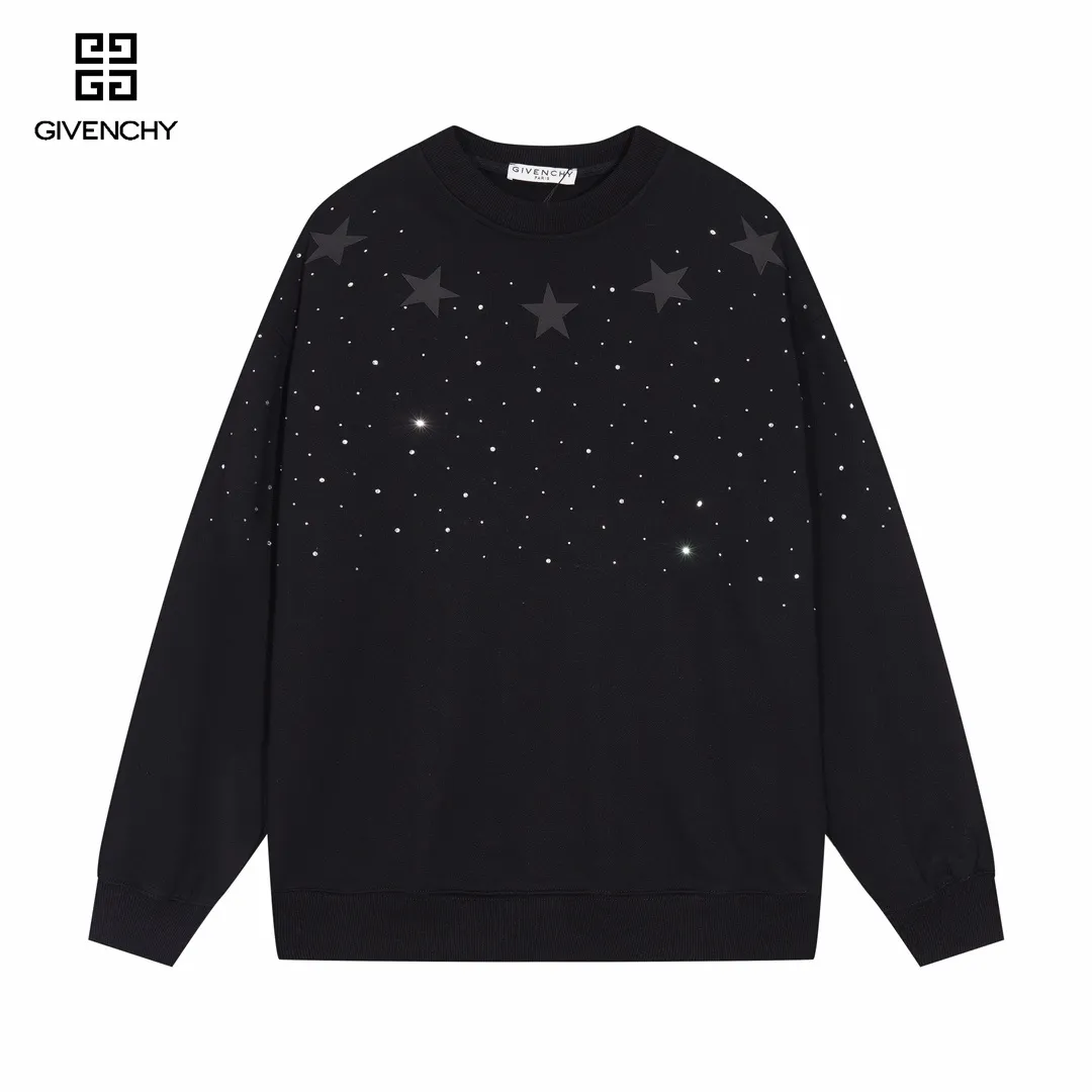 【GIVENCHY 公式旗艦店】ジバンシー 丸首の衛衣 スウェットご好評に付き再入荷   241114