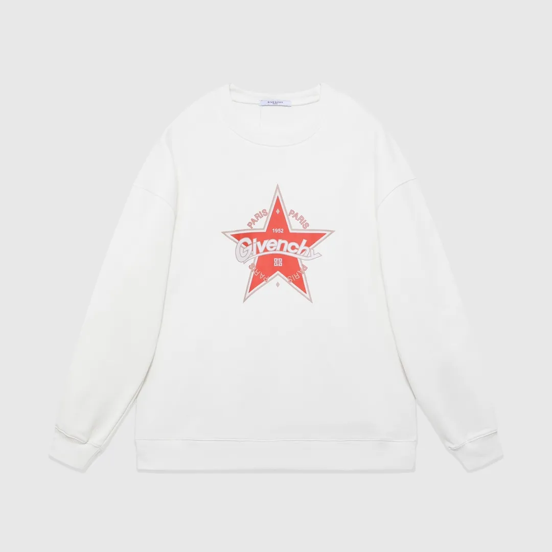 【GIVENCHY 公式旗艦店】ジバンシー 丸首の衛衣 スウェットご好評に付き再入荷 240829