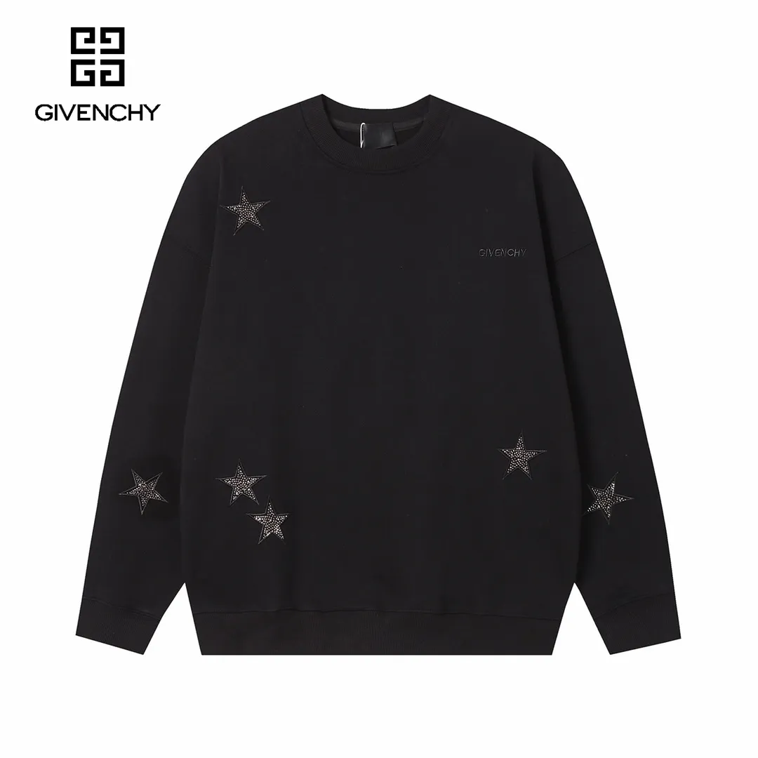 【GIVENCHY  公式旗艦店】ジバンシー 丸首の衛衣 スウェットご好評に付き再入荷 240809