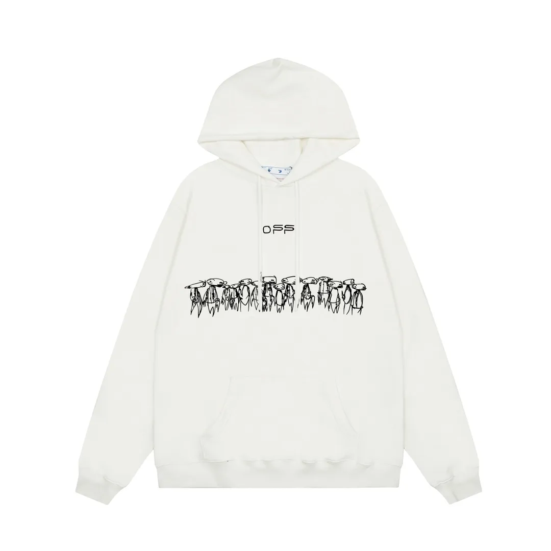 【OFF-WHITE  公式旗艦店】オフホワイトパーカースウェットご好評に付き再入荷 241127