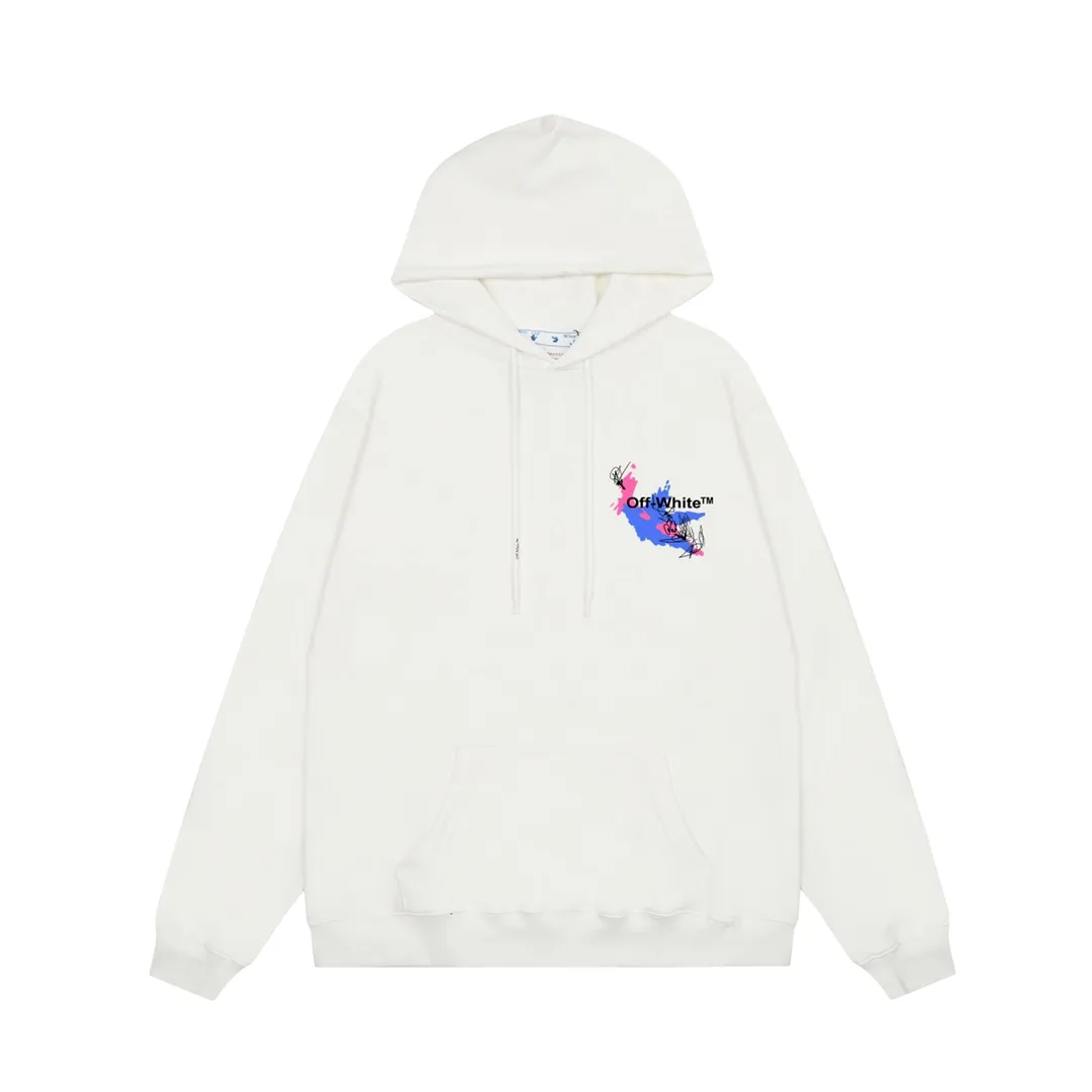 【OFF-WHITE  公式旗艦店】オフホワイトパーカースウェットご好評に付き再入荷 241127