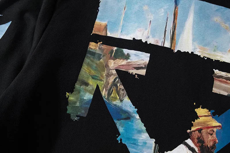 【OFF-WHITE  公式旗艦店】オフホワイト 丸首の衛衣  スウェットご好評に付き再入荷！ 241127