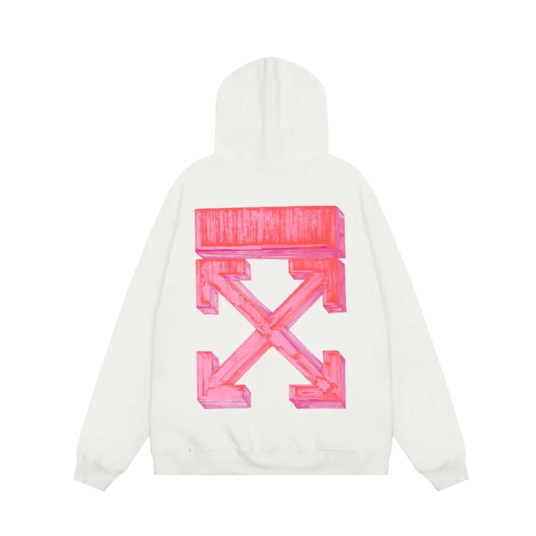 【OFF-WHITE  公式旗艦店】オフホワイトパーカースウェットご好評に付き再入荷 240806