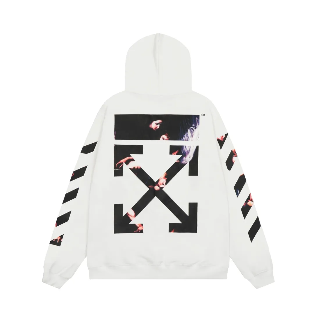 【OFF-WHITE  公式旗艦店】オフホワイトパーカースウェットご好評に付き再入荷 240806