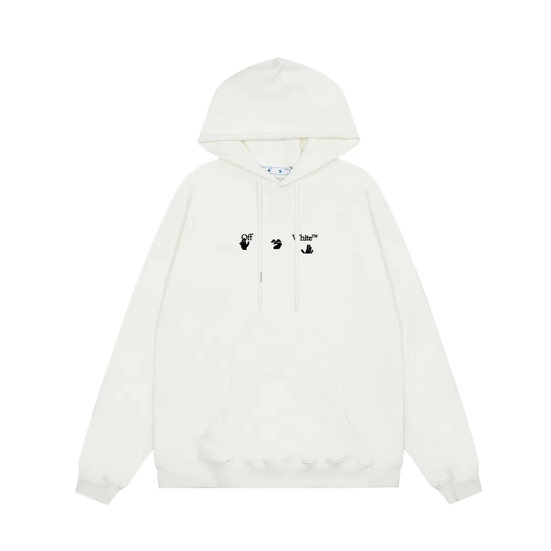 【OFF-WHITE  公式旗艦店】オフホワイトパーカースウェットご好評に付き再入荷 240806