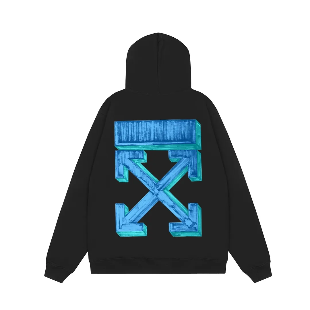 【OFF-WHITE  公式旗艦店】オフホワイトパーカースウェットご好評に付き再入荷 240806