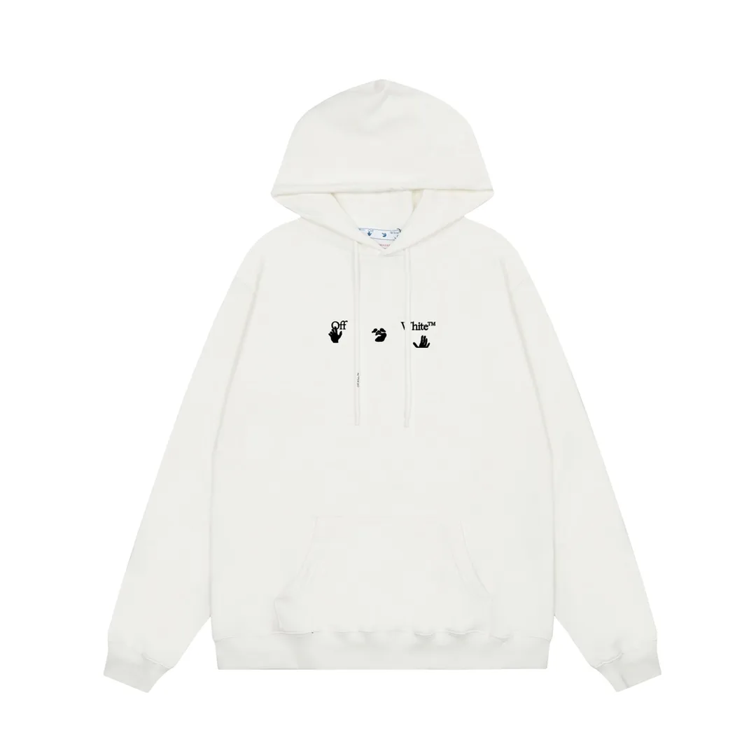 【OFF-WHITE  公式旗艦店】オフホワイトパーカースウェットご好評に付き再入荷 240806