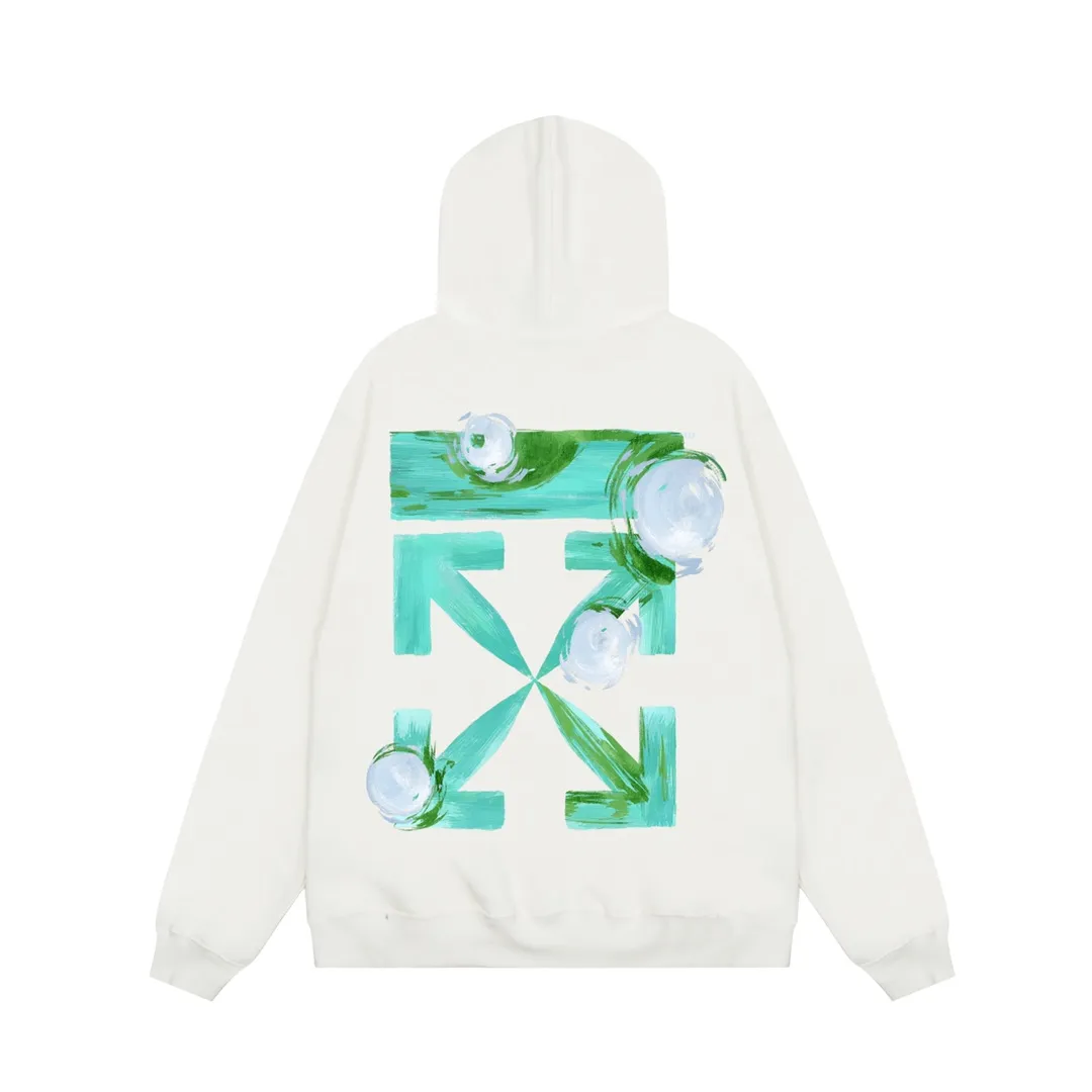 【OFF-WHITE  公式旗艦店】オフホワイトパーカースウェットご好評に付き再入荷 240806