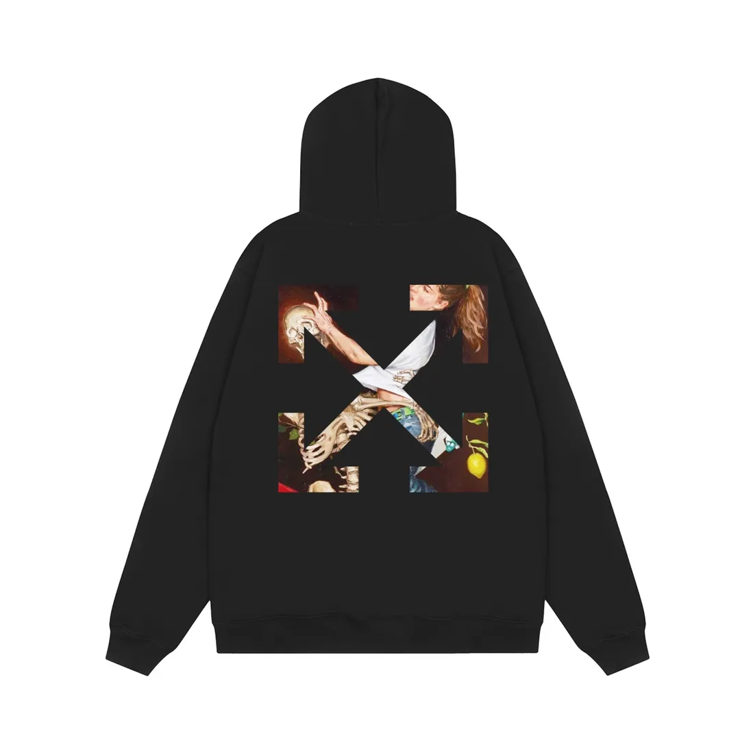 【OFF-WHITE  公式旗艦店】オフホワイトパーカースウェットご好評に付き再入荷 240806