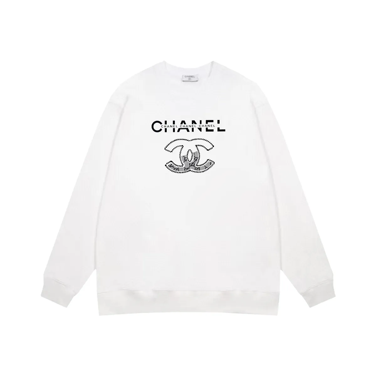 【CHANEL 公式旗艦店】シャネル  丸首の衛衣  スウェットご好評に付き再入荷！
