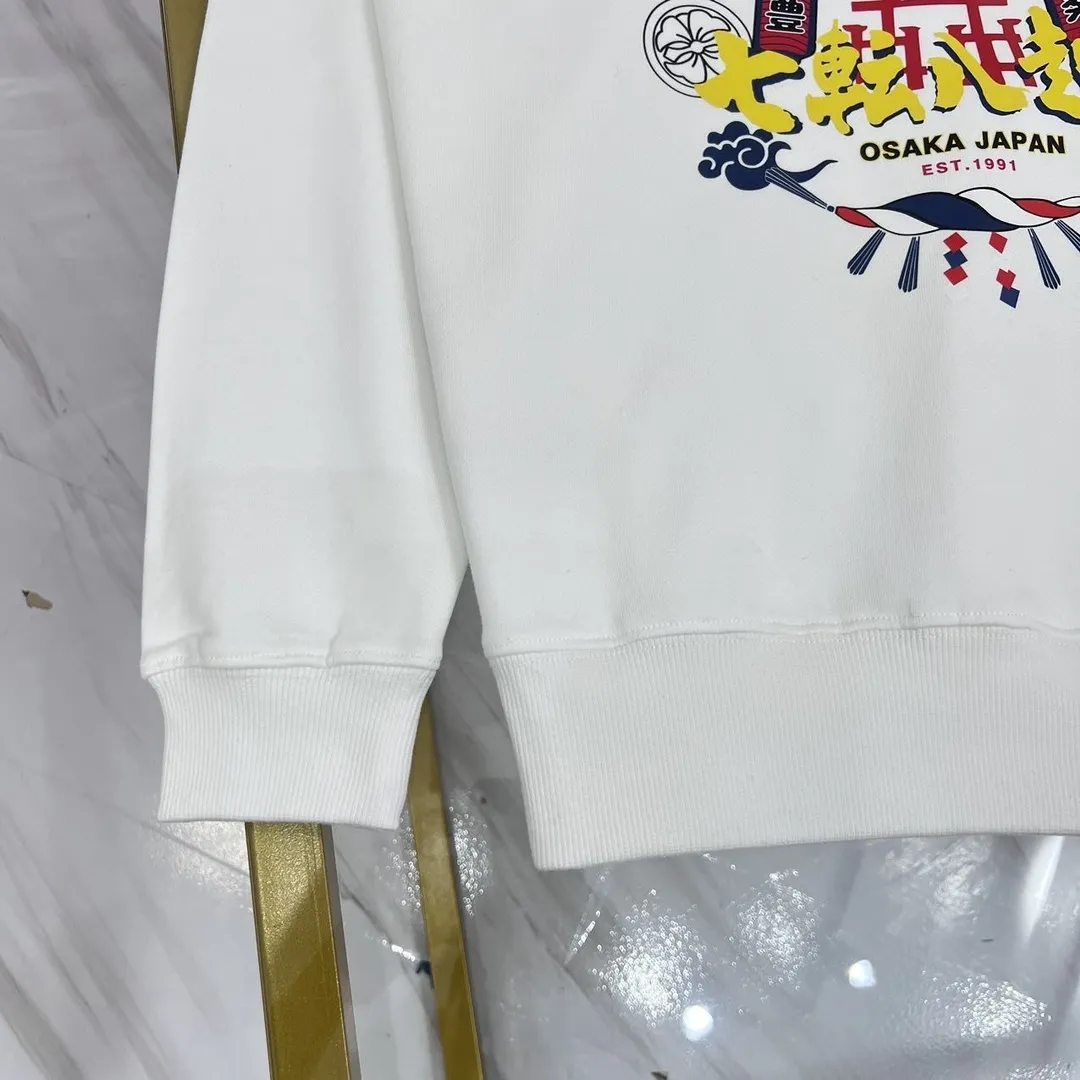 【EVISU 公式旗艦店】エヴィス 丸首の衛衣 スウェット ご好評に付き再入荷 240816