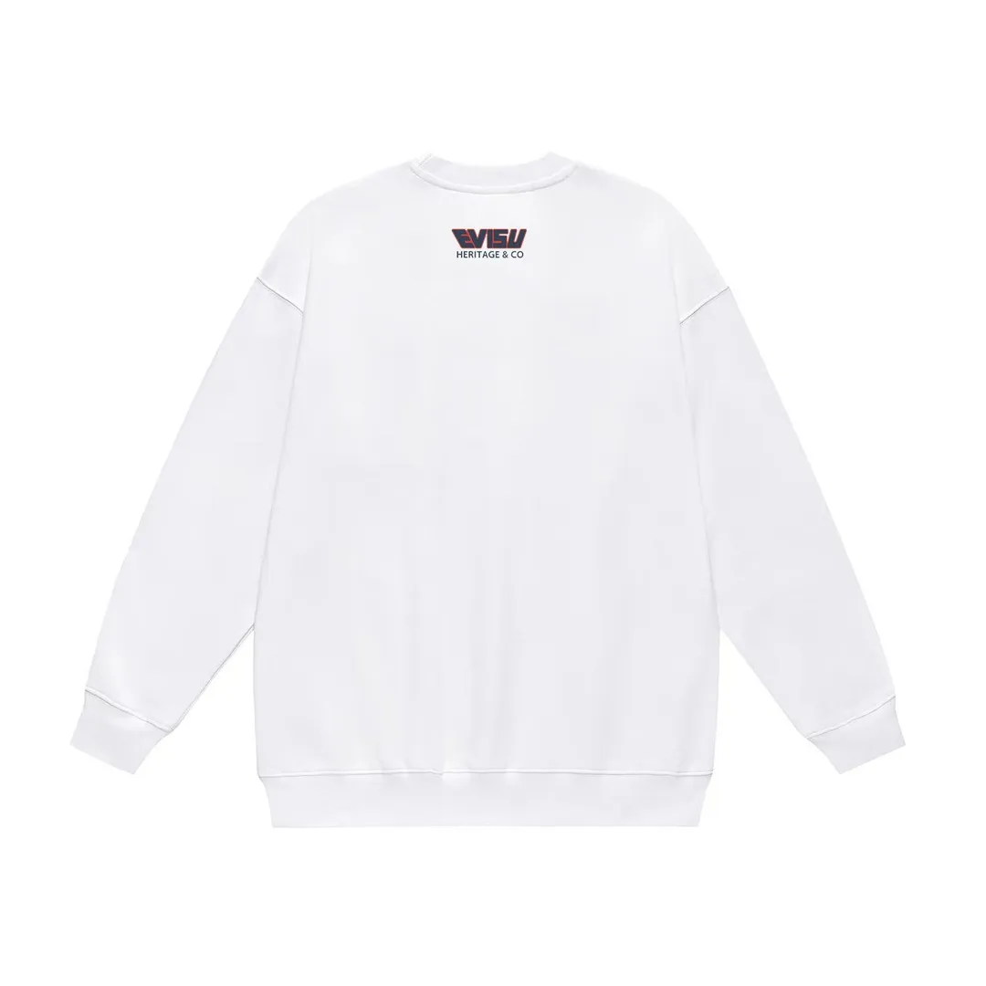 【EVISU 公式旗艦店】エヴィス 丸首の衛衣 スウェット ご好評に付き再入荷 240816