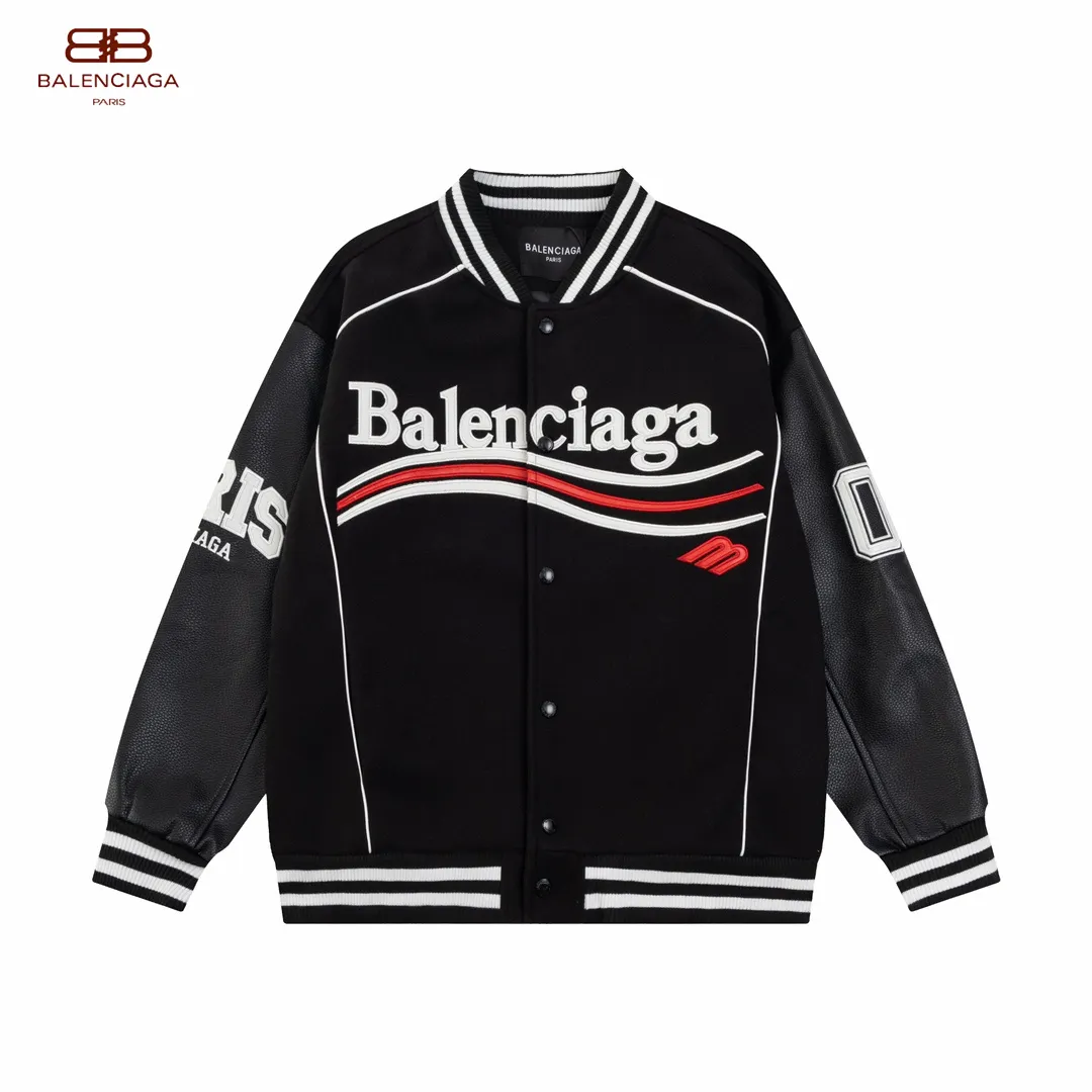 【BALENCIAGA  公式旗艦店】バレンシアガ   野球着 ジャケット着 好評に付き再入荷！250107