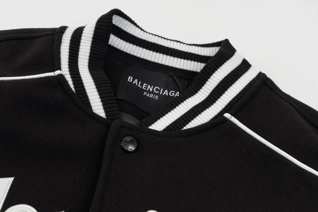 【BALENCIAGA  公式旗艦店】バレンシアガ   野球着 ジャケット着 好評に付き再入荷！250107