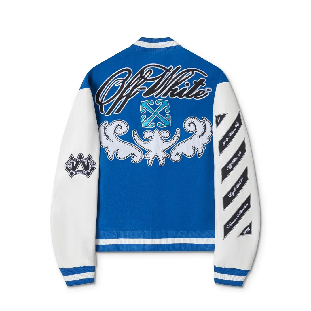 【OFF-WHITE  公式旗艦店】オフホワイト  野球着  ジャケット着ご好評に付き再入荷！241216
