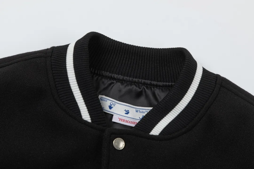 【OFF-WHITE  公式旗艦店】オフホワイト  野球着  ジャケット着ご好評に付き再入荷！241216