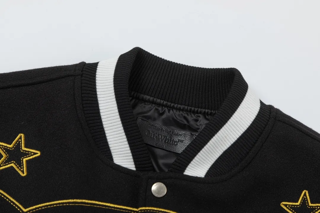 【OFF-WHITE  公式旗艦店】オフホワイト  野球着  ジャケット着ご好評に付き再入荷！241216