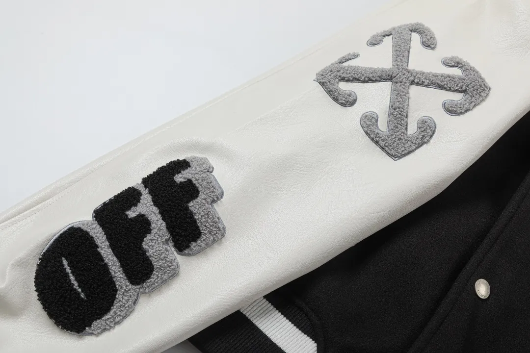 【OFF-WHITE  公式旗艦店】オフホワイト  野球着  ジャケット着ご好評に付き再入荷！241216