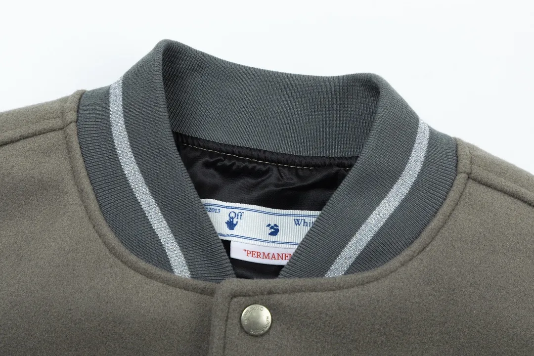 【OFF-WHITE  公式旗艦店】オフホワイト  野球着  ジャケット着ご好評に付き再入荷！241216