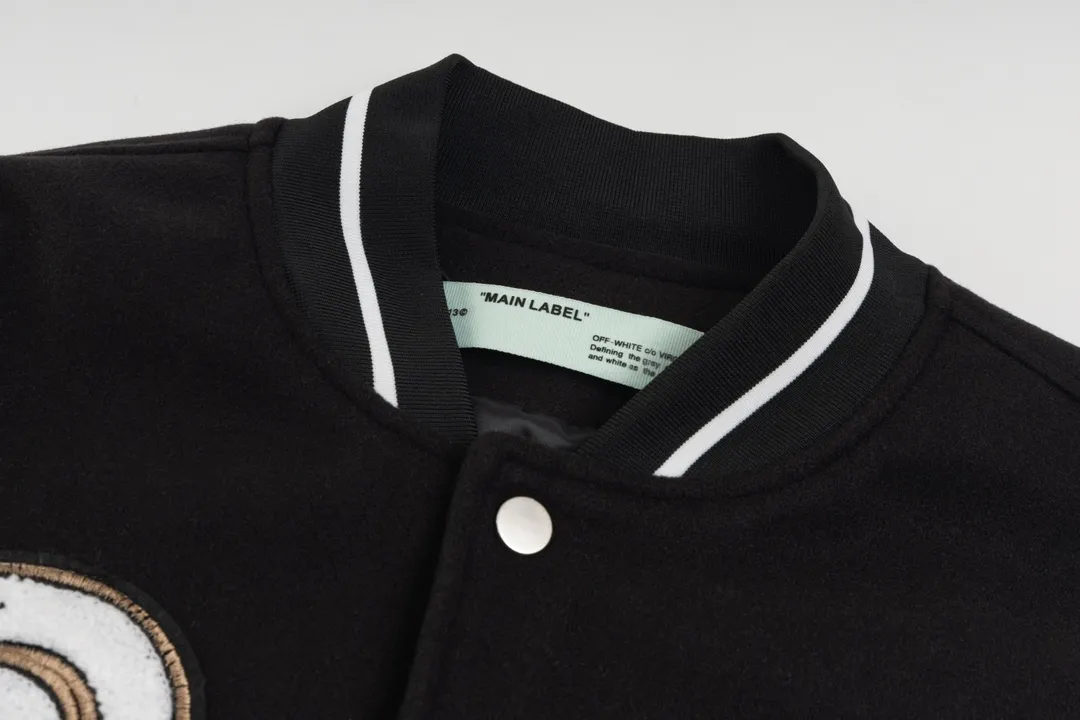 【OFF-WHITE  公式旗艦店】オフホワイト  野球着  ジャケット着ご好評に付き再入荷！241023