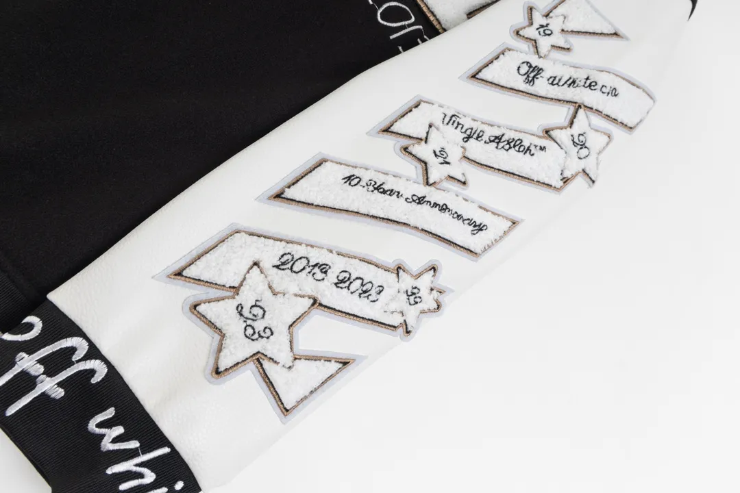 【OFF-WHITE  公式旗艦店】オフホワイト  野球着  ジャケット着ご好評に付き再入荷！241023