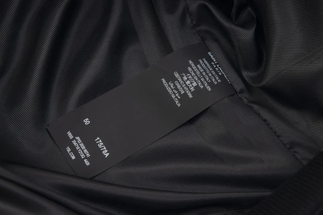 【YSL SAINT LAURENT  公式旗艦店】サンローラン   ジャケット着 好評に付き再入荷！241113