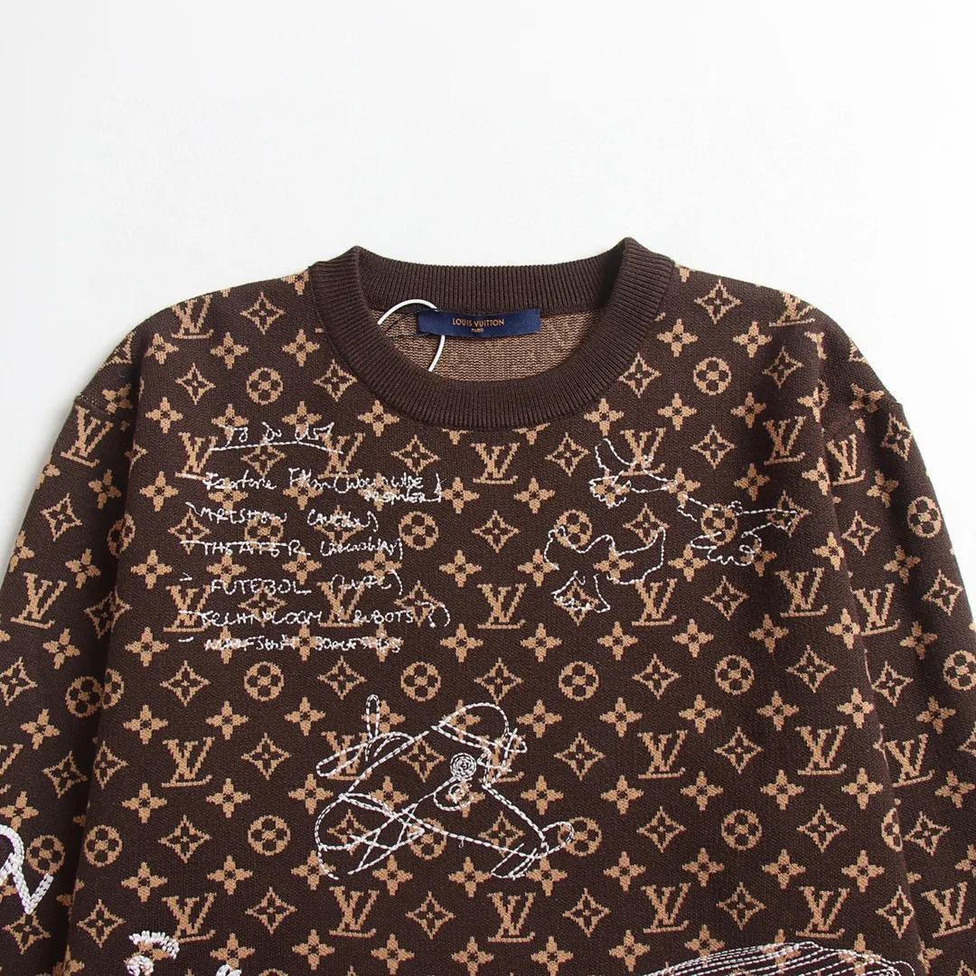 LV 【LOUIS VUITTON 公式旗艦店】ルイヴィトン  セーター好評に付き再入荷！ 240927